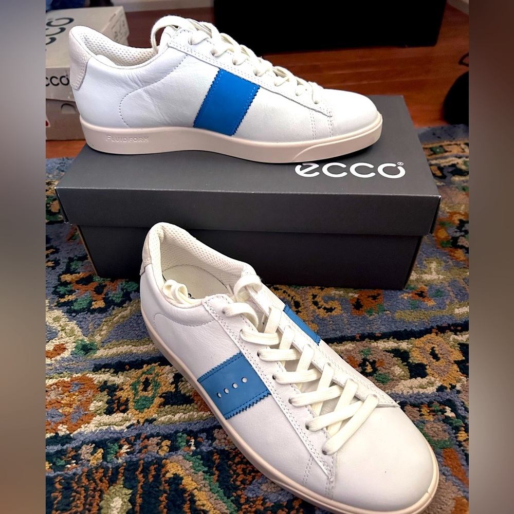 NWT Ecco retro leather street shoe - size 40
